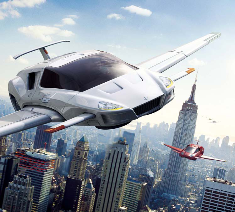 flying cars in new york